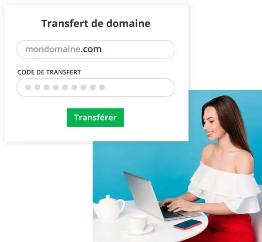 domaine transfert mister hosting