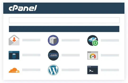 panneau cpanel