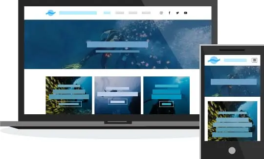 réactif responsive mister hosting