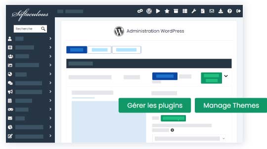 Mister Hosting wordpress manager Mister Hosting Joomla